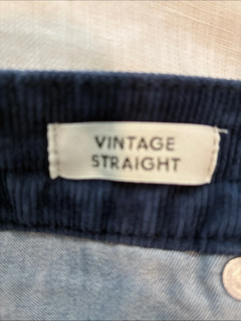 J. crew Womens’s Navy Blue Corduroy Pants